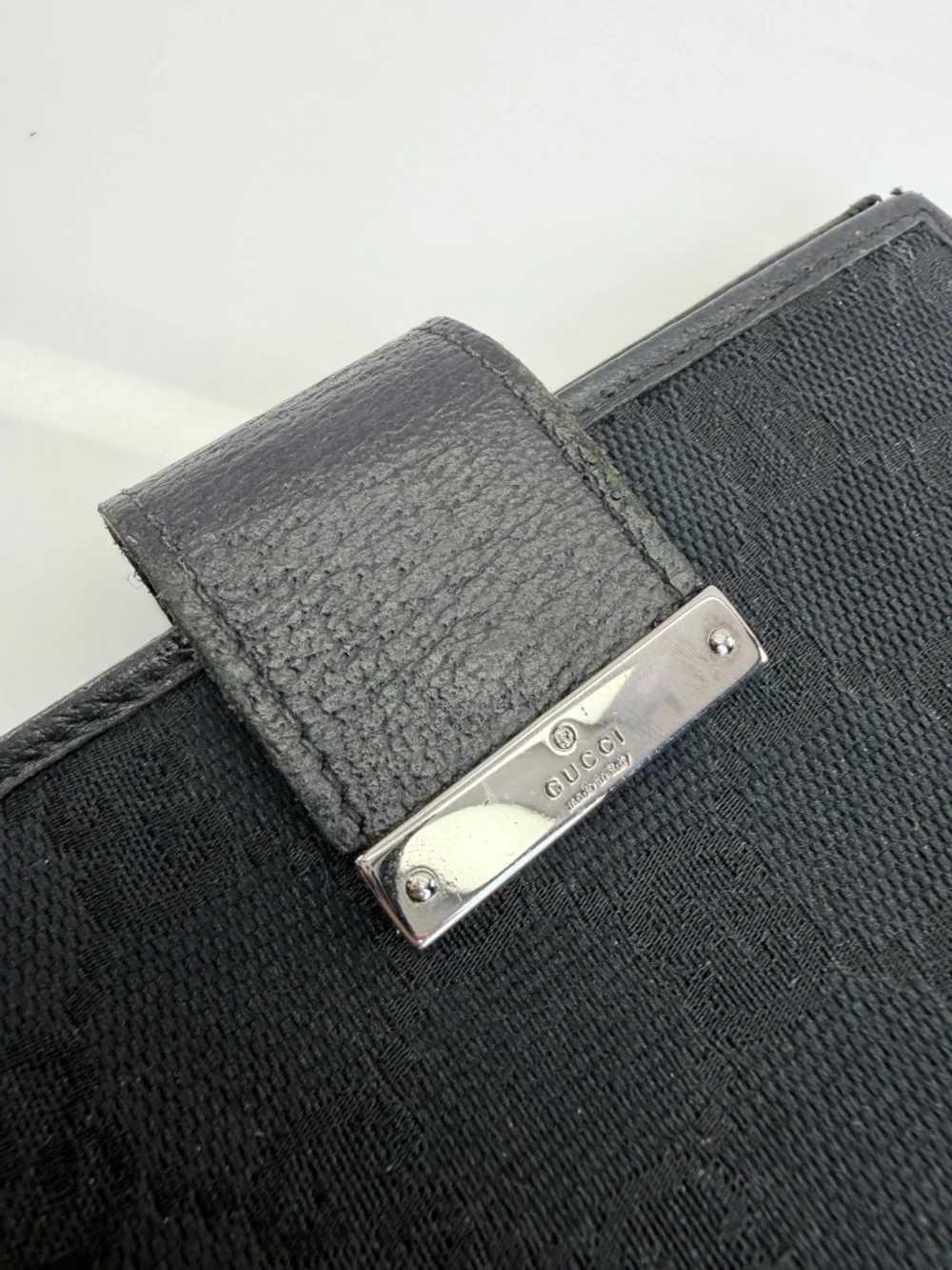 Gucci GG Canvas Black Day Planner Agenda Cover - Picture 6 of 10